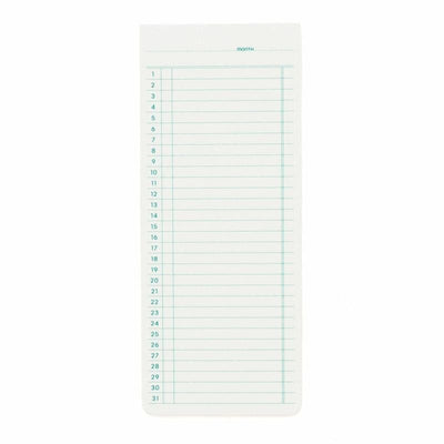 Sticky Memo Pad Monthly