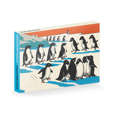 Dorothy & Marguerite Bryan, 'Penguins' Pack of 10 Christmas Cards