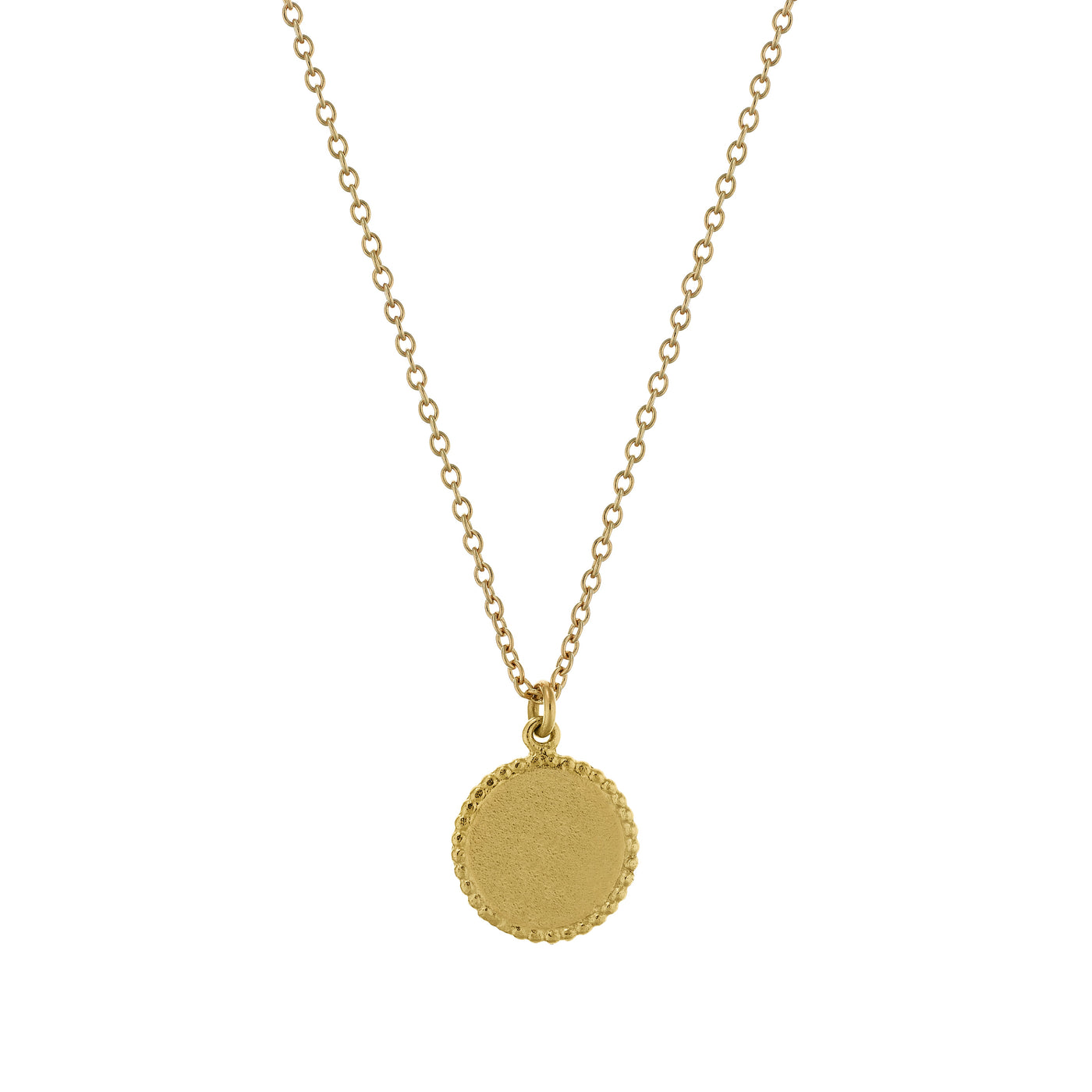 Small Ex-voto Swallow Necklace - Gold Plate