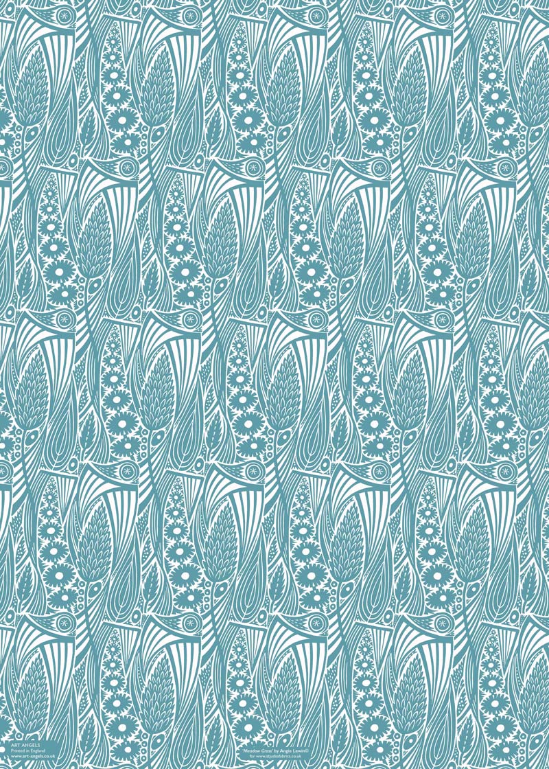 Meadow Grass Double Sided Wrapping Paper