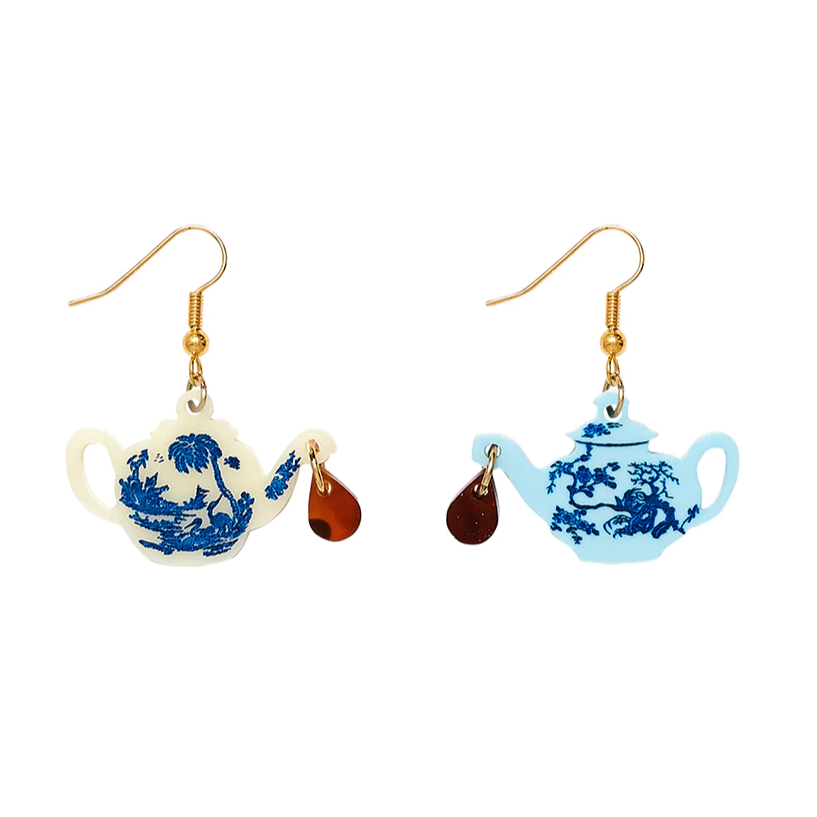 Vintage Teapot Earrings