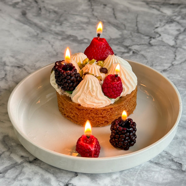 Candleberries - Pack of 14 Beeswax Birthday Candles