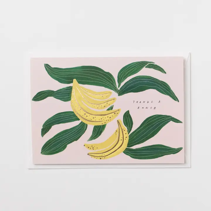 Thanks a Bunch Banana Card