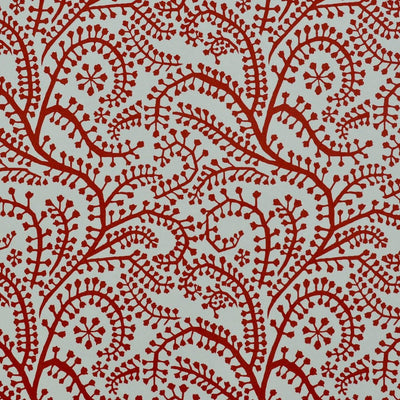 'Seaweed Paisley Crimson' Wrapping Paper