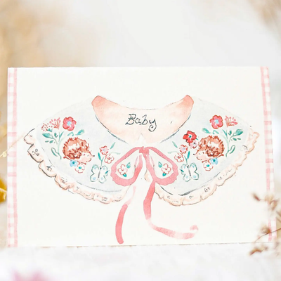 Sweet Baby Collar Card