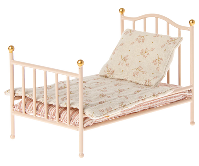 Maileg Mouse Vintage Bed - Rose