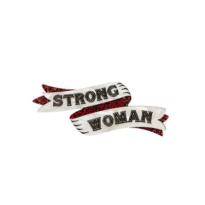 Strong Woman Brooch