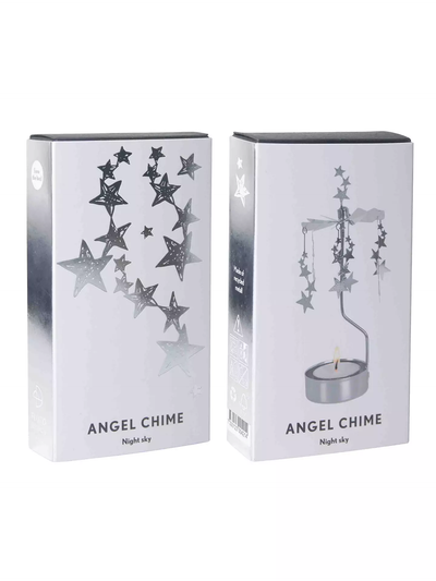 Anglaspel Candle Holder - Silver Night Sky