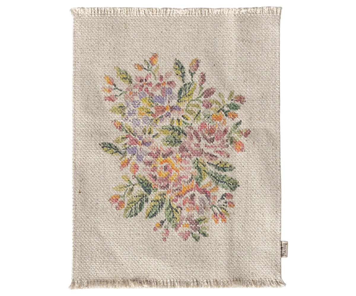 Floral Rug by Maileg - Large