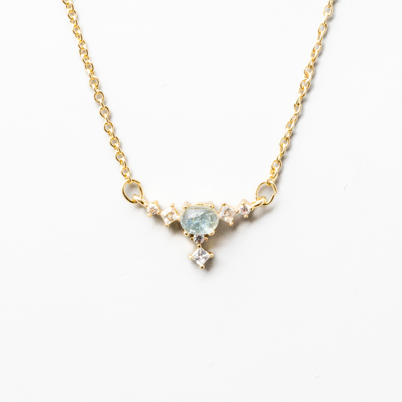 Aquamarine 'Laila' Necklace