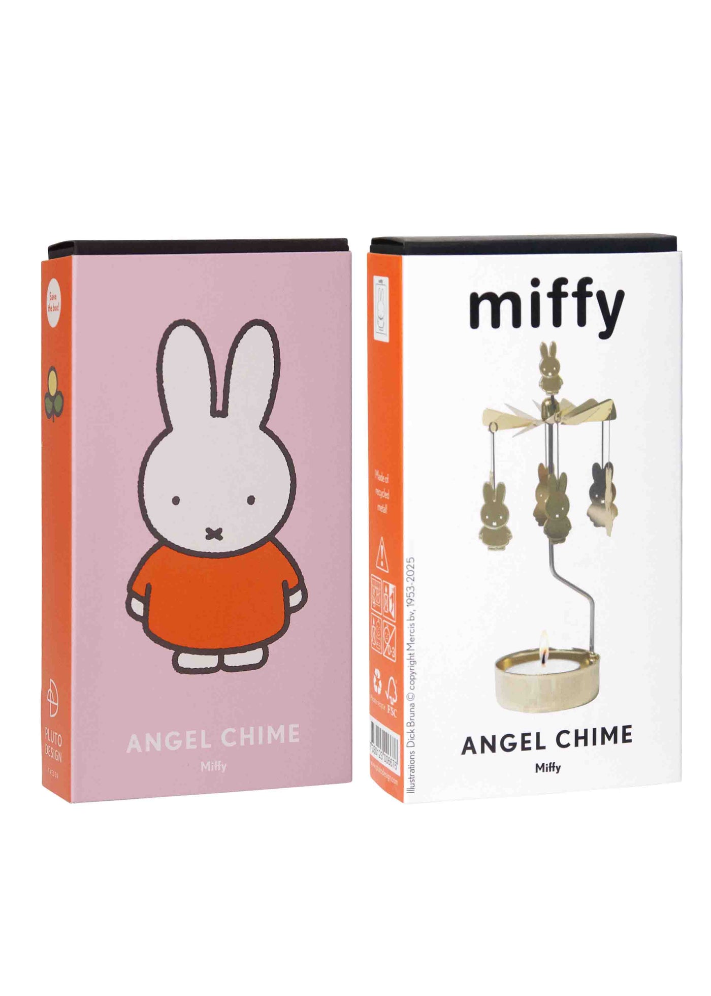 Anglaspel Candle Holder - Gold Miffy