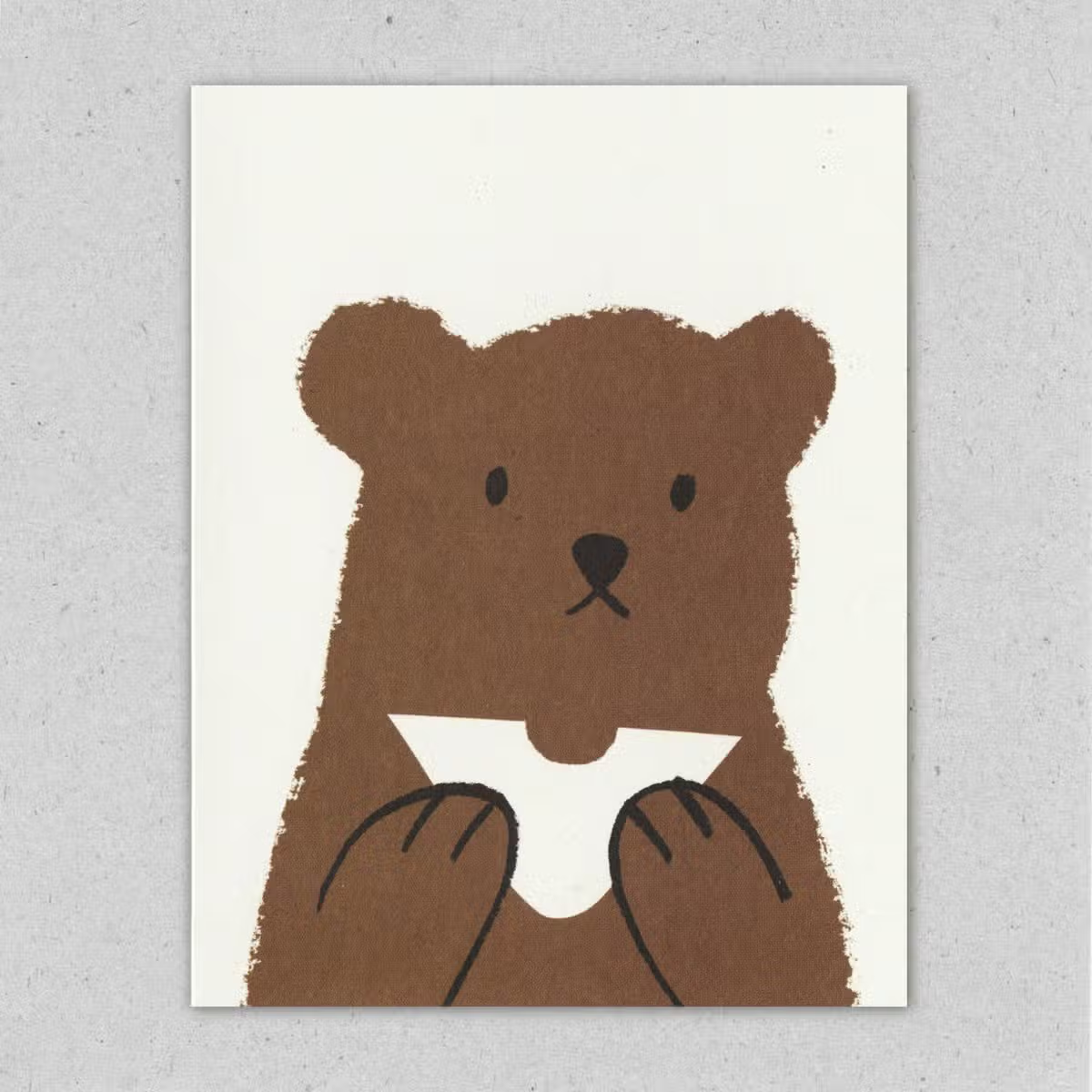 Butty Bear Card