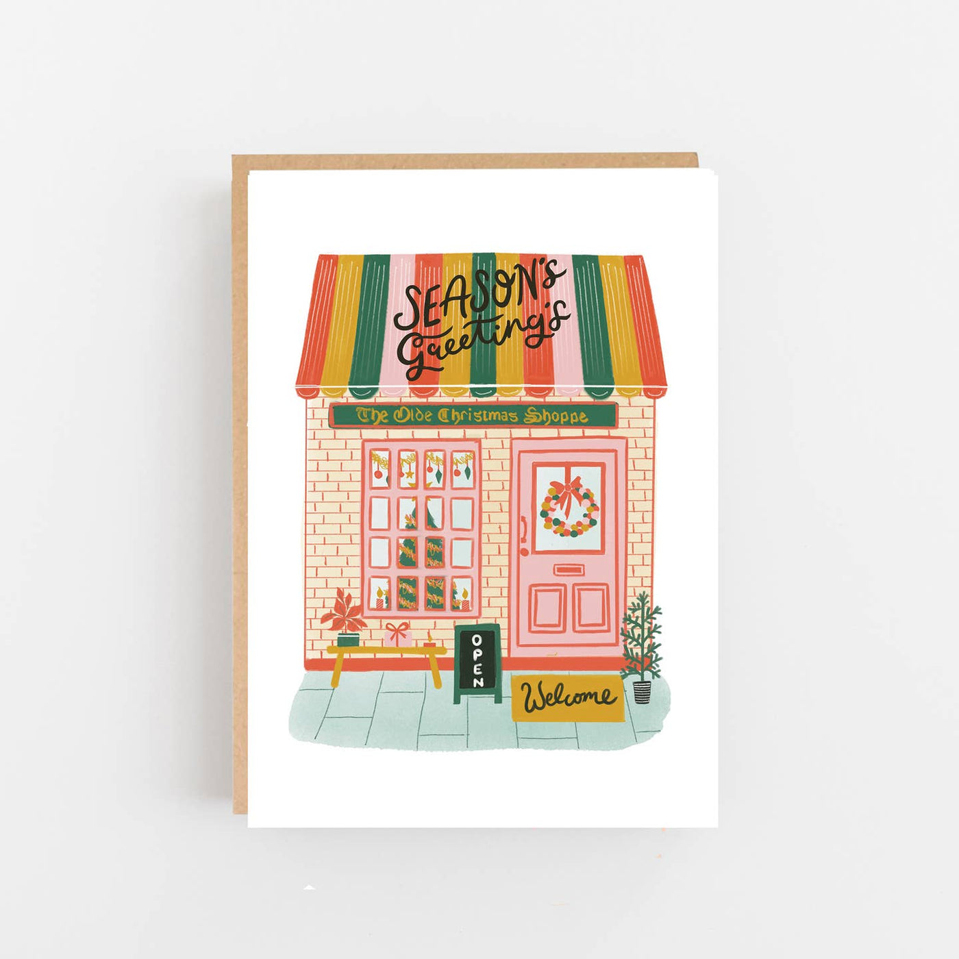 The Olde Christmas Shoppe Card