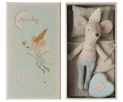 Tooth Fairy Mouse Toy - Little Sister/Brother