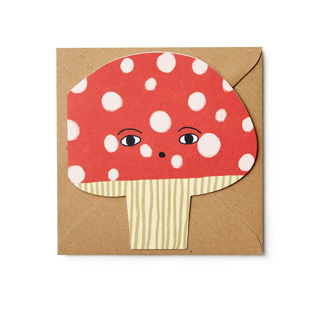 Donna Wilson Toadie Die-Cut Card