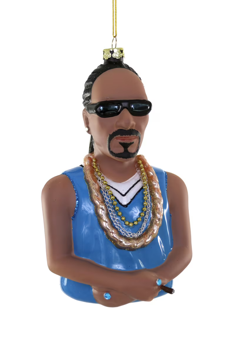 Snoop Dog Glass Tree Decoration