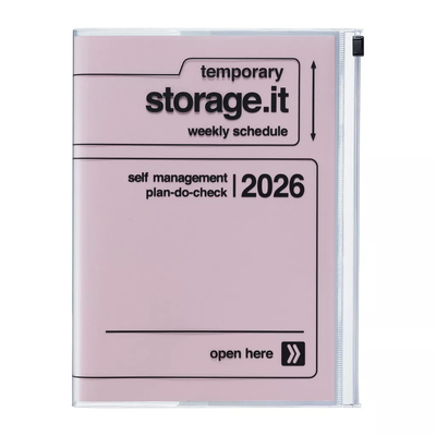 A5 Storage.it Wallet Diary - 2026