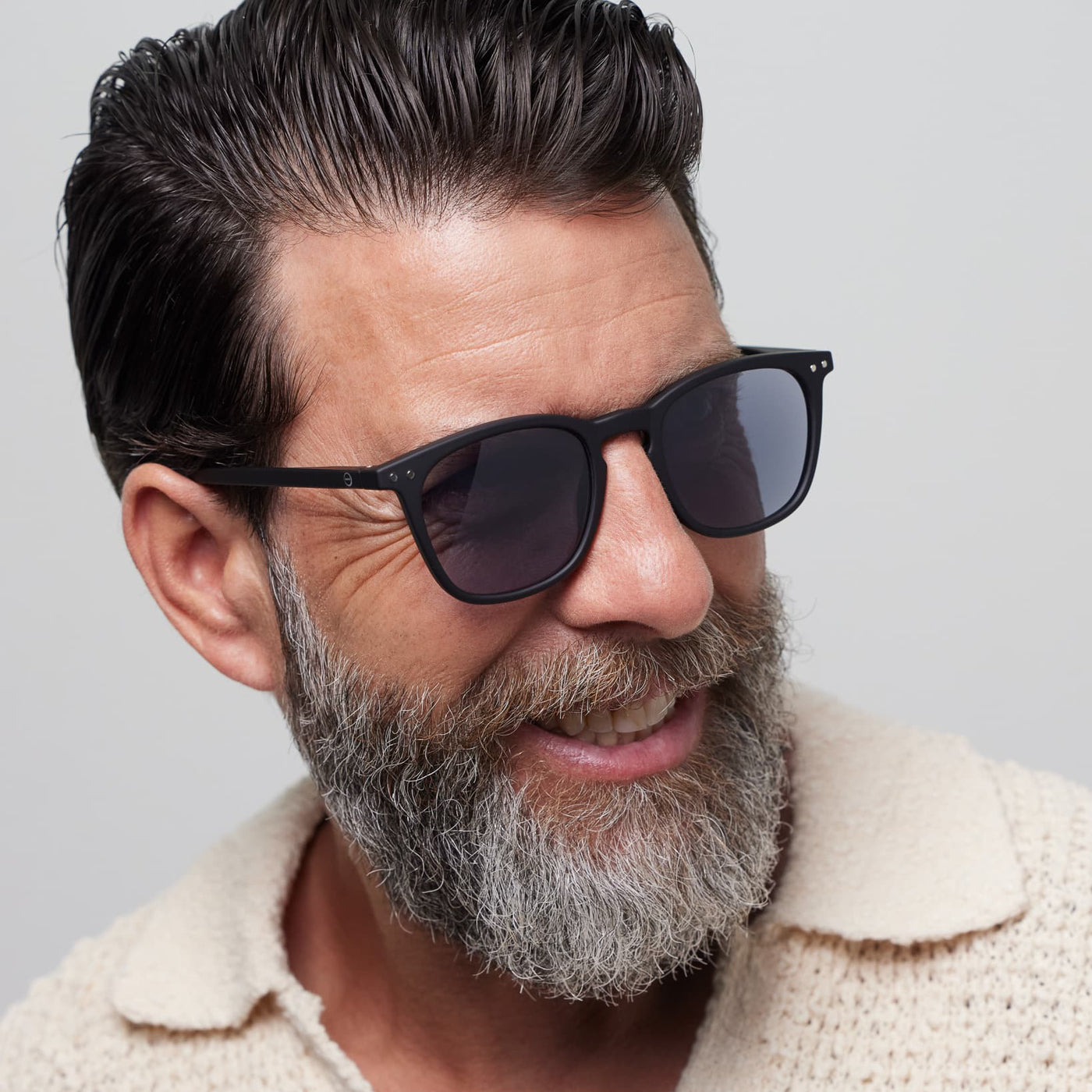 Reading Sunglasses - Design 'E' in Black by Izipizi