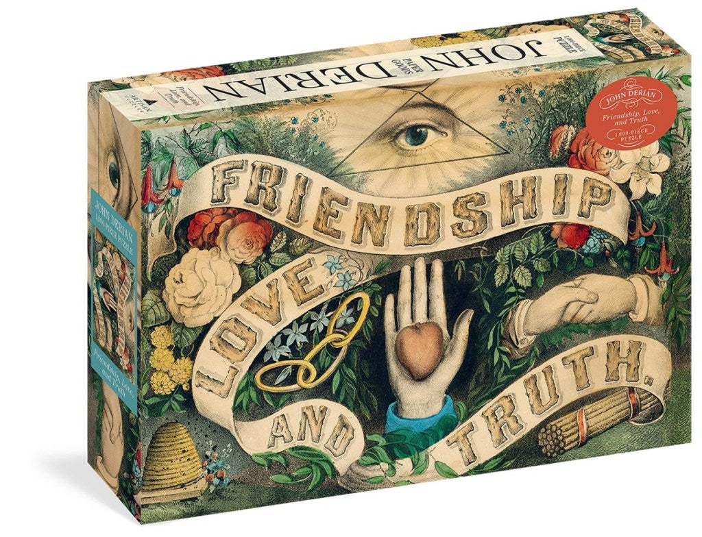 John Derian 'Friendship, Love & Truth' 1000 Piece Puzzle