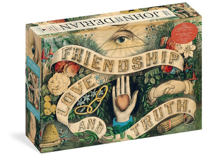 John Derian 'Friendship, Love & Truth' 1000 Piece Puzzle
