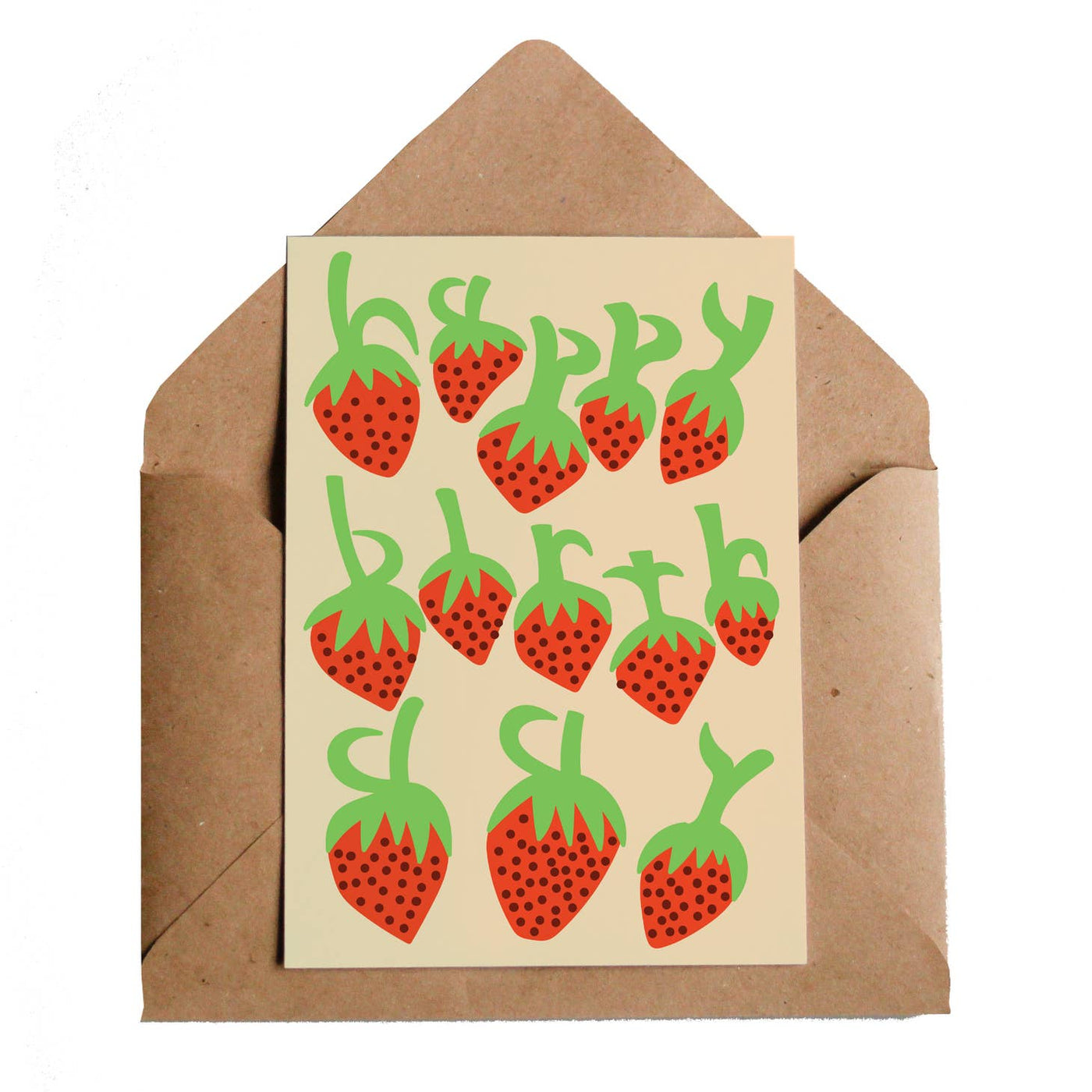 Birthday Strawberries Card