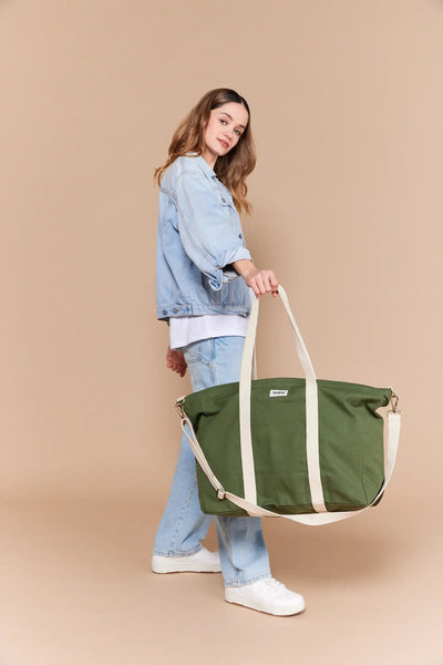 Jean Weekend Bag by hindbag - Olive
