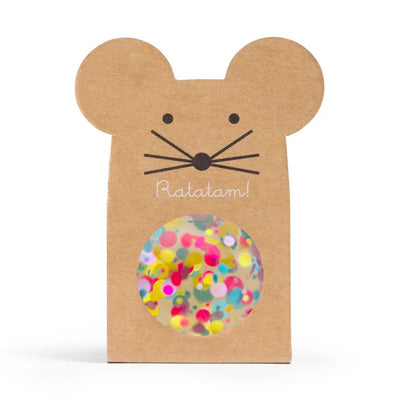 Multicoloured Mousey Bouncy Ball