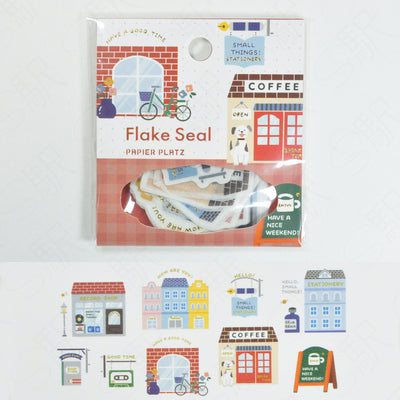 Flake Seal Stickers by Eric Small Things