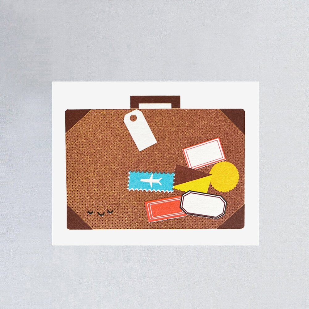 Suitcase Mini Card