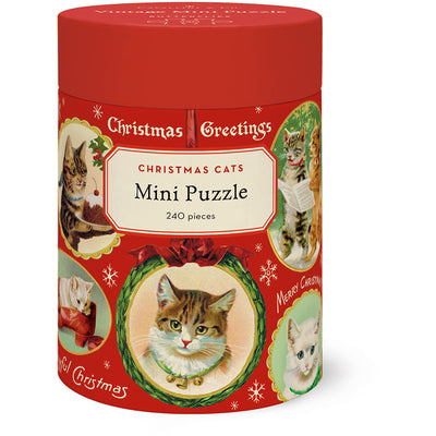 Christmas Cats 240 Piece Mini Puzzle