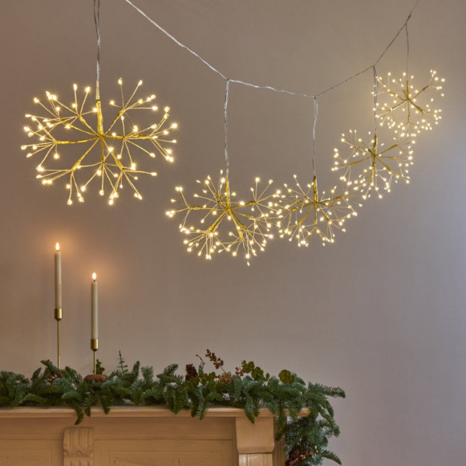 Dandelion Drop Lights - 360 lights 2.4m, Mains Powered