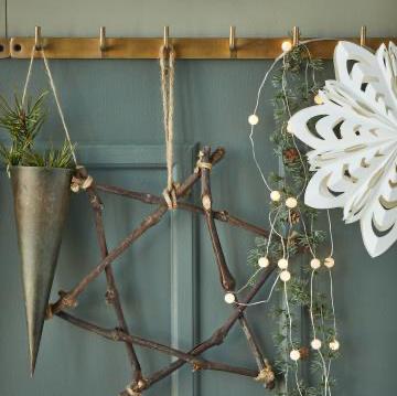 Snowball String Lights - 40 lights 4.2m, Outdoor, Battery Powered
