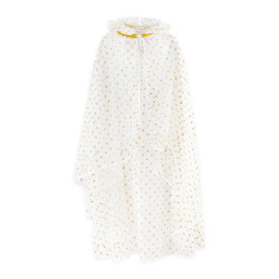 Hooded Fairy Dress Up Cloak - Cream