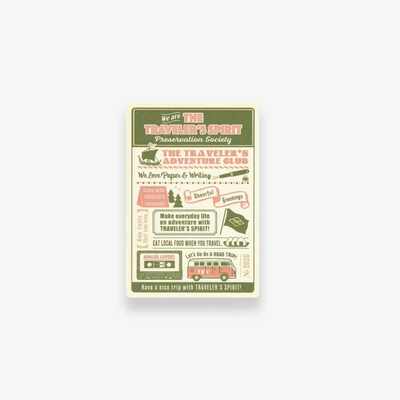 Pre-Order 2026 Plastic Sheet Underlay - Passport TRAVELER'S Notebook Insert