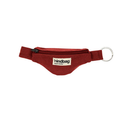 Mini Banana Keychain Pouch by hindbag - Terracotta Red