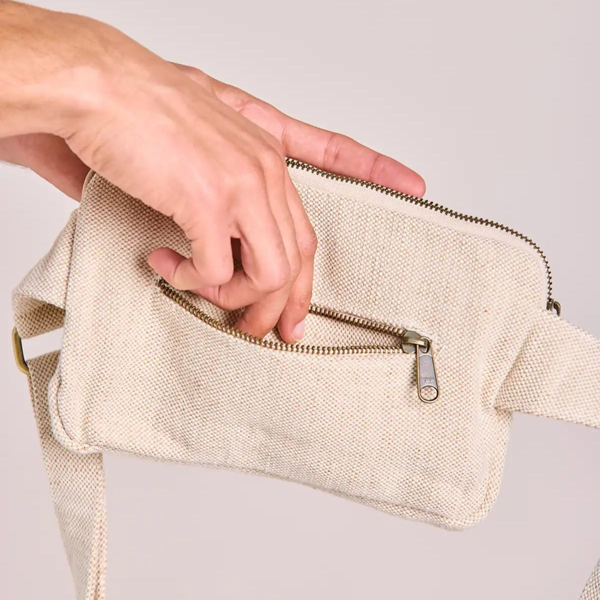 Harry Belt Bag by hindbag - Jute
