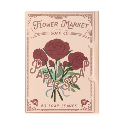 Flower Market Paper Soap - 50 Sheets