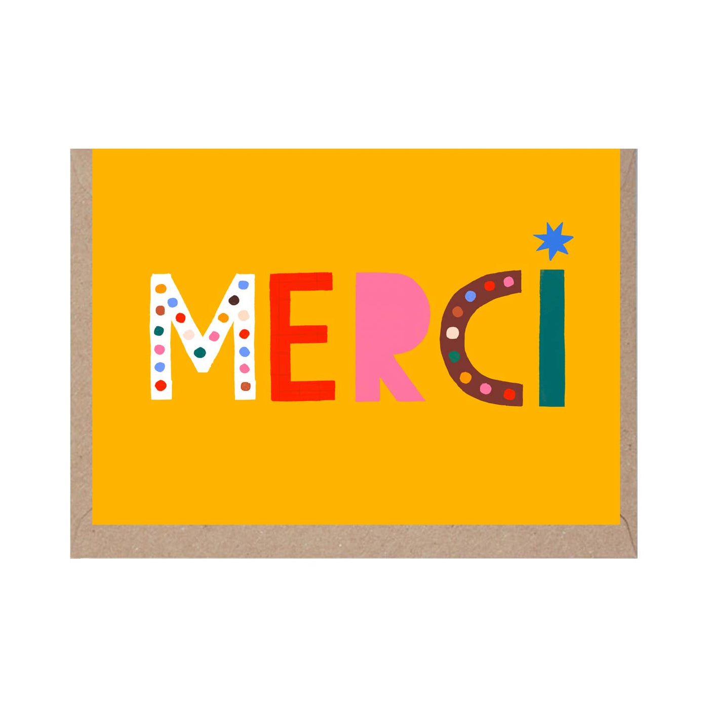 Merci Thank You Card