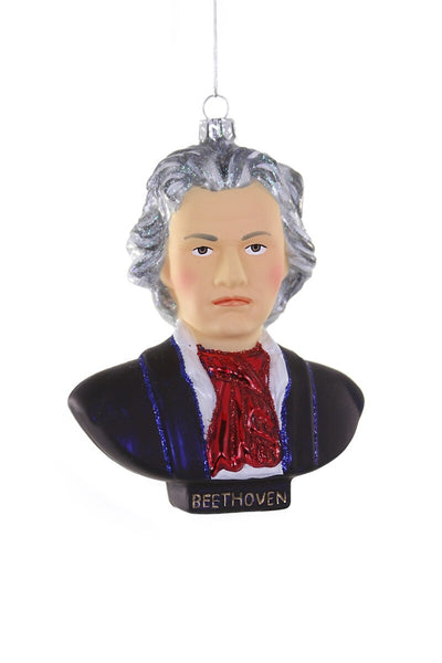 Beethoven Glass Tree Decoration