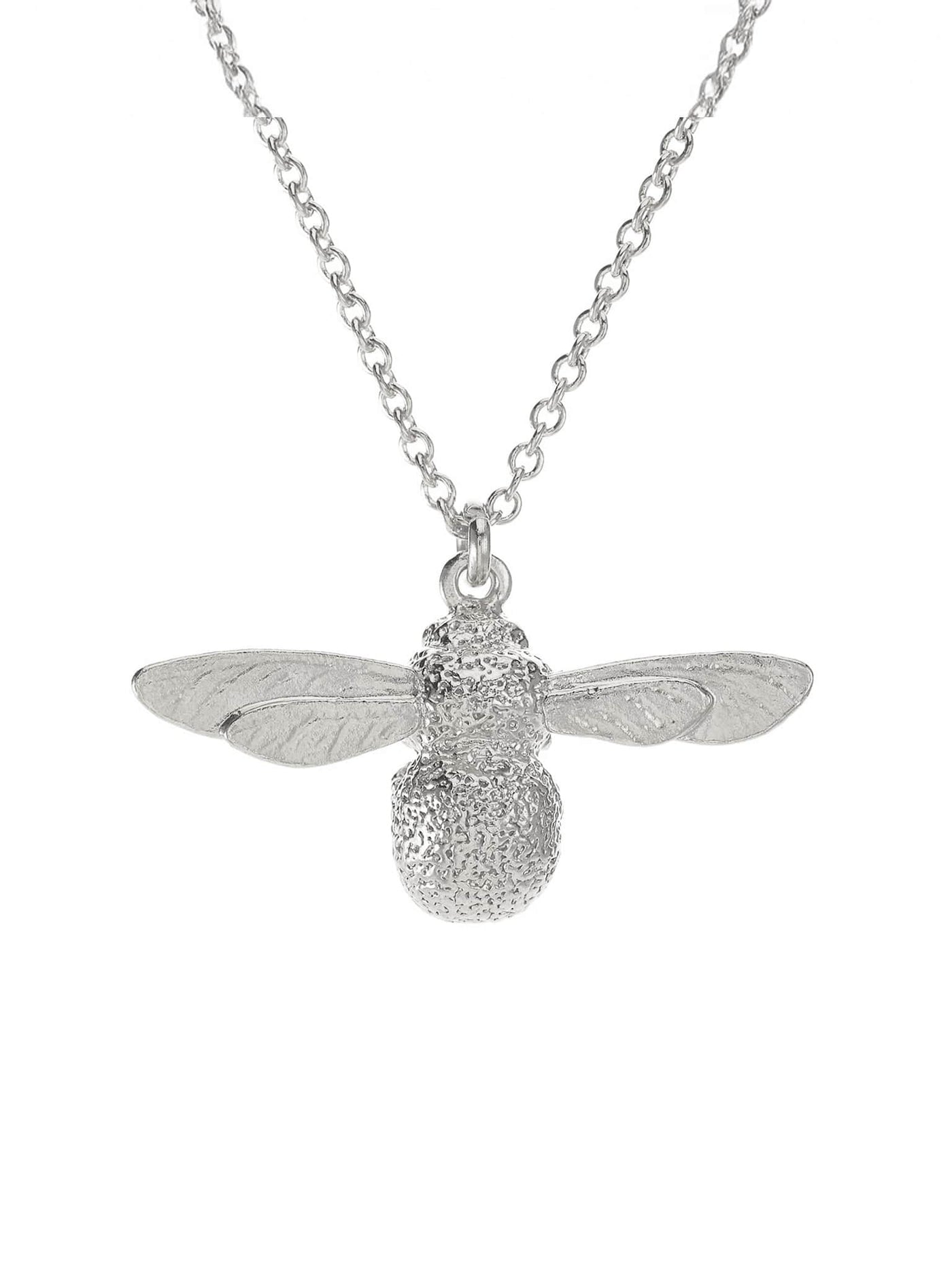 Baby Bee Necklace - Silver