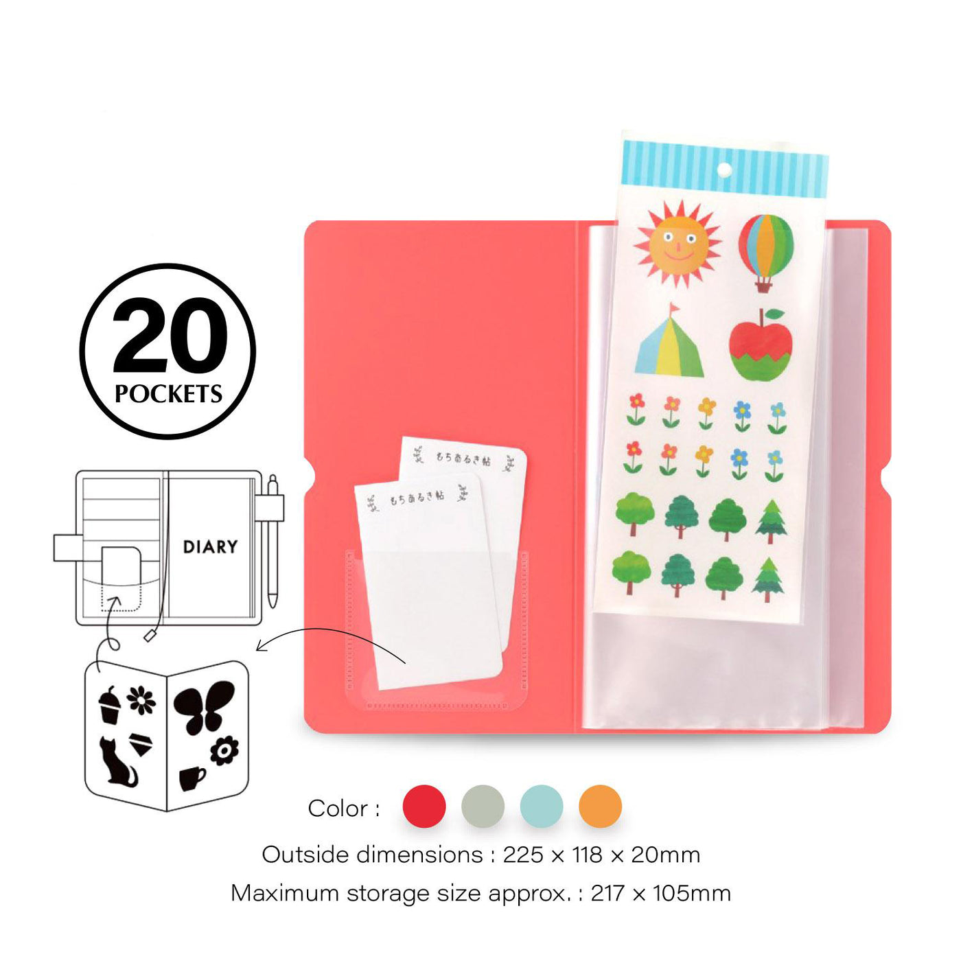 Sticker Collection File Folder