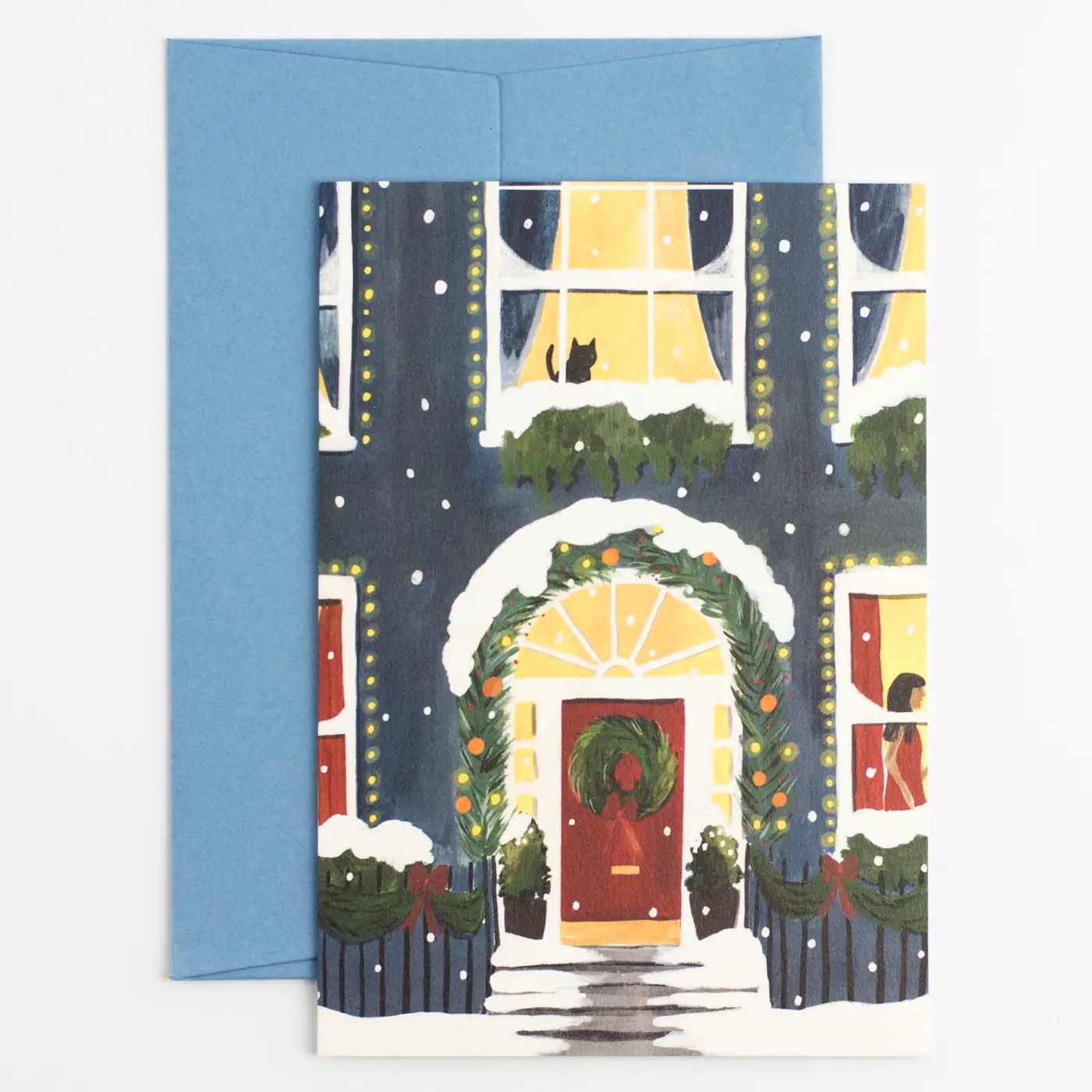 Winter Home Card