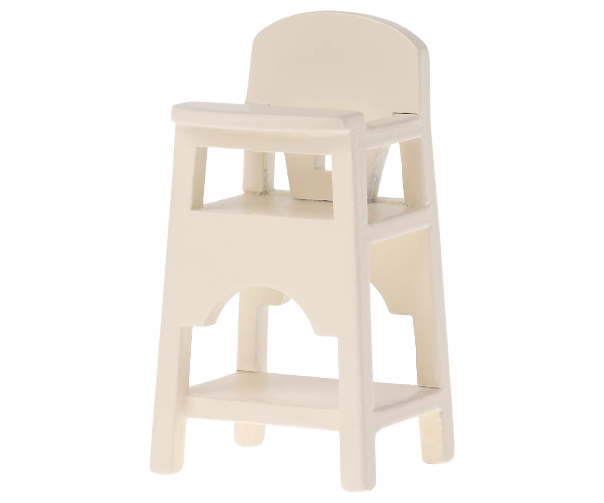 Maileg Mouse High Chair - Off White