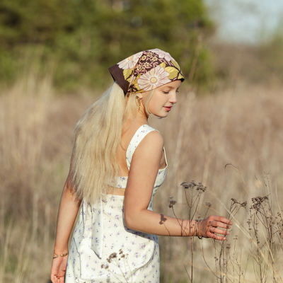 Cotton Bandana - Violet