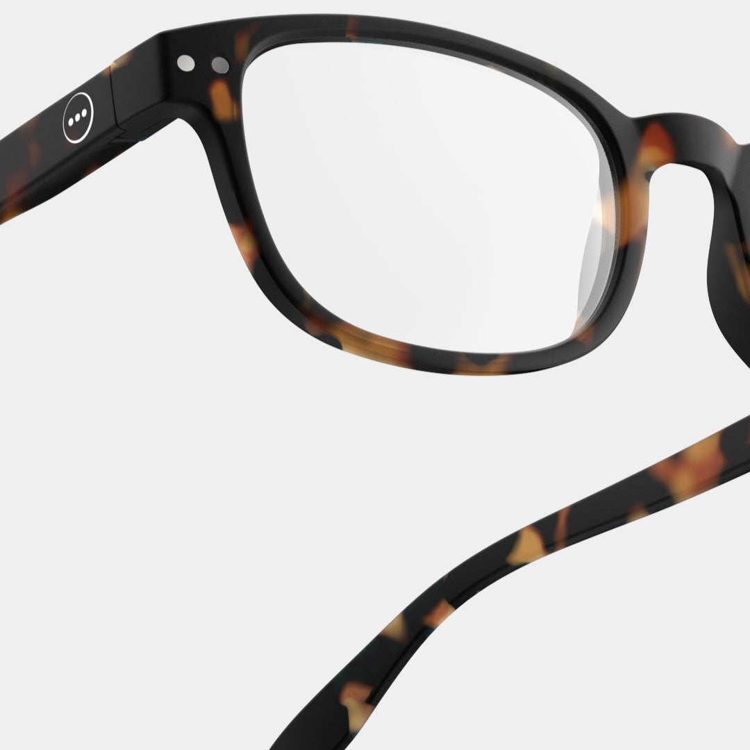 Reading Glasses - Design 'B' in Tortoise by Izipizi