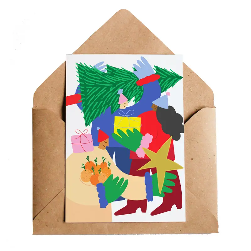 Christmas Shopping Card