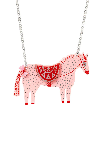 Fancy Horse Necklace