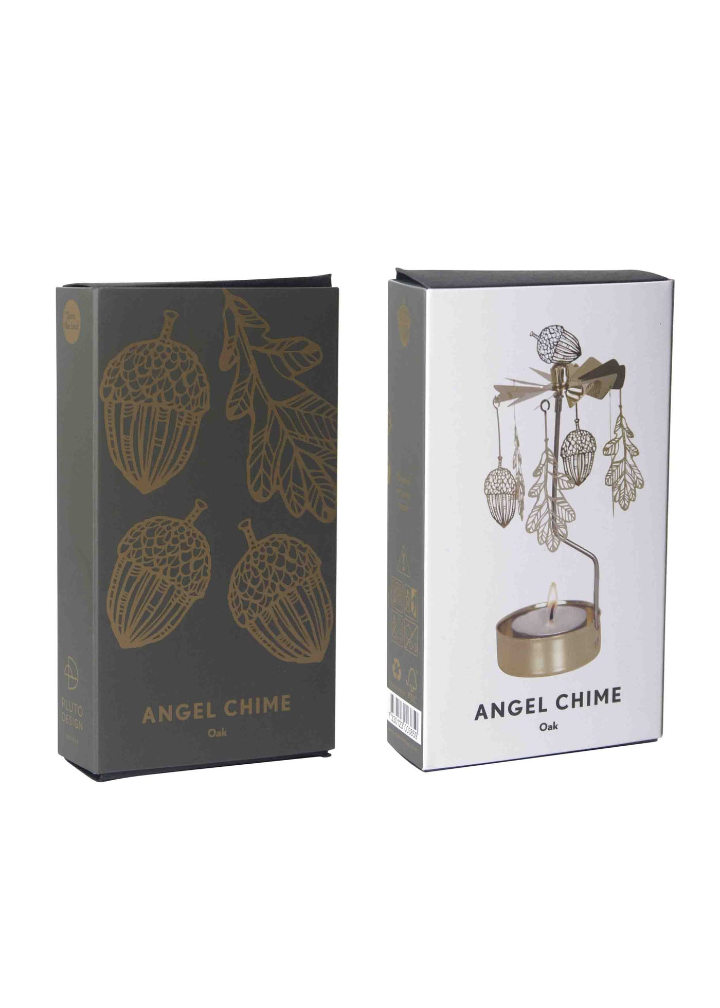 Anglaspel Candle Holder - Gold Oak