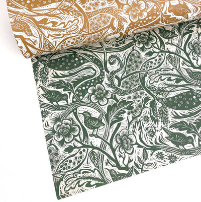 Wren Double Sided Wrapping Paper