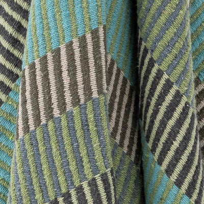 Isnel Recycled Cotton Throw - Blue